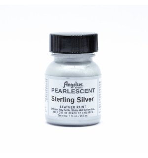 Краска Angelus Pearlescent Sterling Silver Paint
