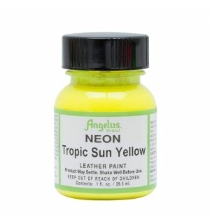 Краска Angelus Neon Tropic Sun Yellow Paint