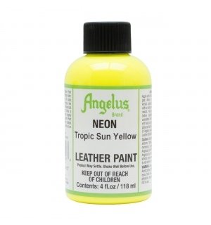 Краска Angelus Neon Tropic Sun Yellow Paint